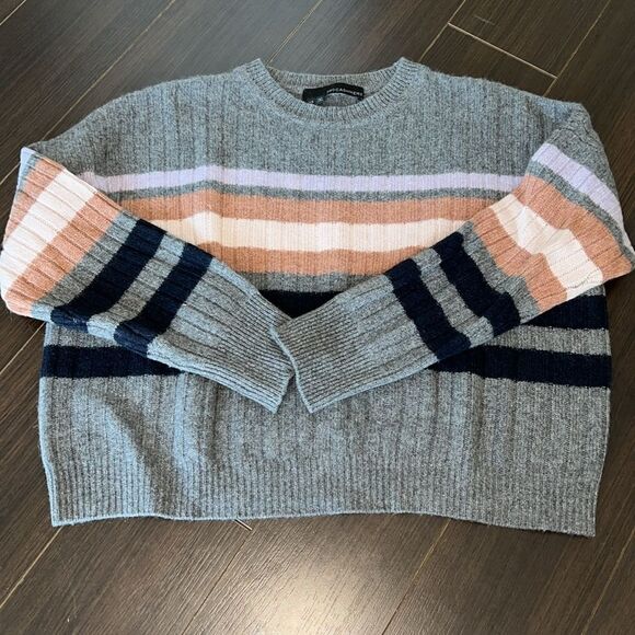 360Cashmere Striped Sweater, XS - Picture 8 of 8